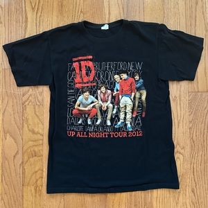 One Direction 1D Up All Night Tour Shirt 2012